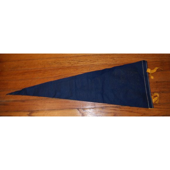 VTG USA Park Souvenir Felt Pennant 27" Cherokee Village Arkansas Indian Chief - Picture 4 of 7